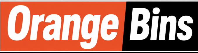 Orange Bins