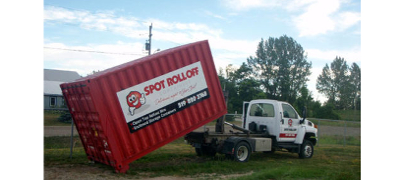 Spot Roll-Off Containers