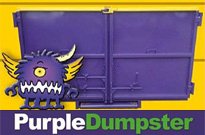 Purple Dumpster