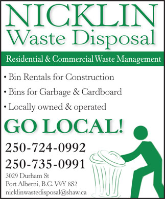 Nicklin Waste Disposal