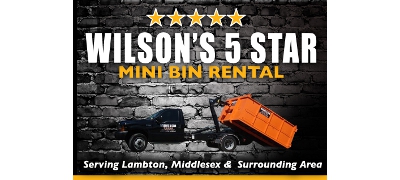 Wilson's 5 Star Mini Bin Rental